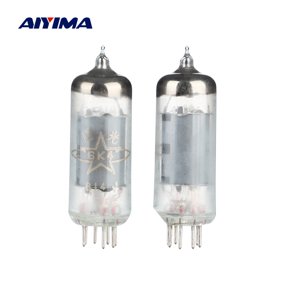 Aiyima 2Pcs 6K4 Tube Electronic Tube Vae Replacement 6Ak5/6Ak5W/6Zh1P/6J1/6J1P/Ef95 Tube Amplifier