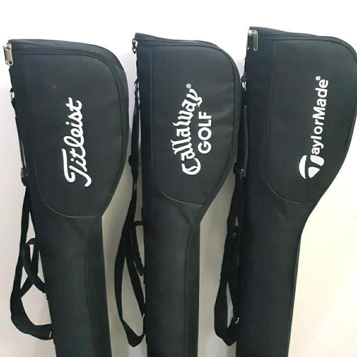 Tas GOLF buat Driving range Sunday Bag Half Bag Stik Golf