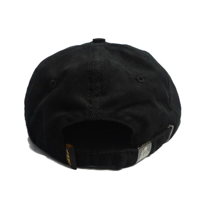 Avysoris- Strive Rope Hat Corduroy Black Deepneve Topi Rope Hat Orinal Deepneve