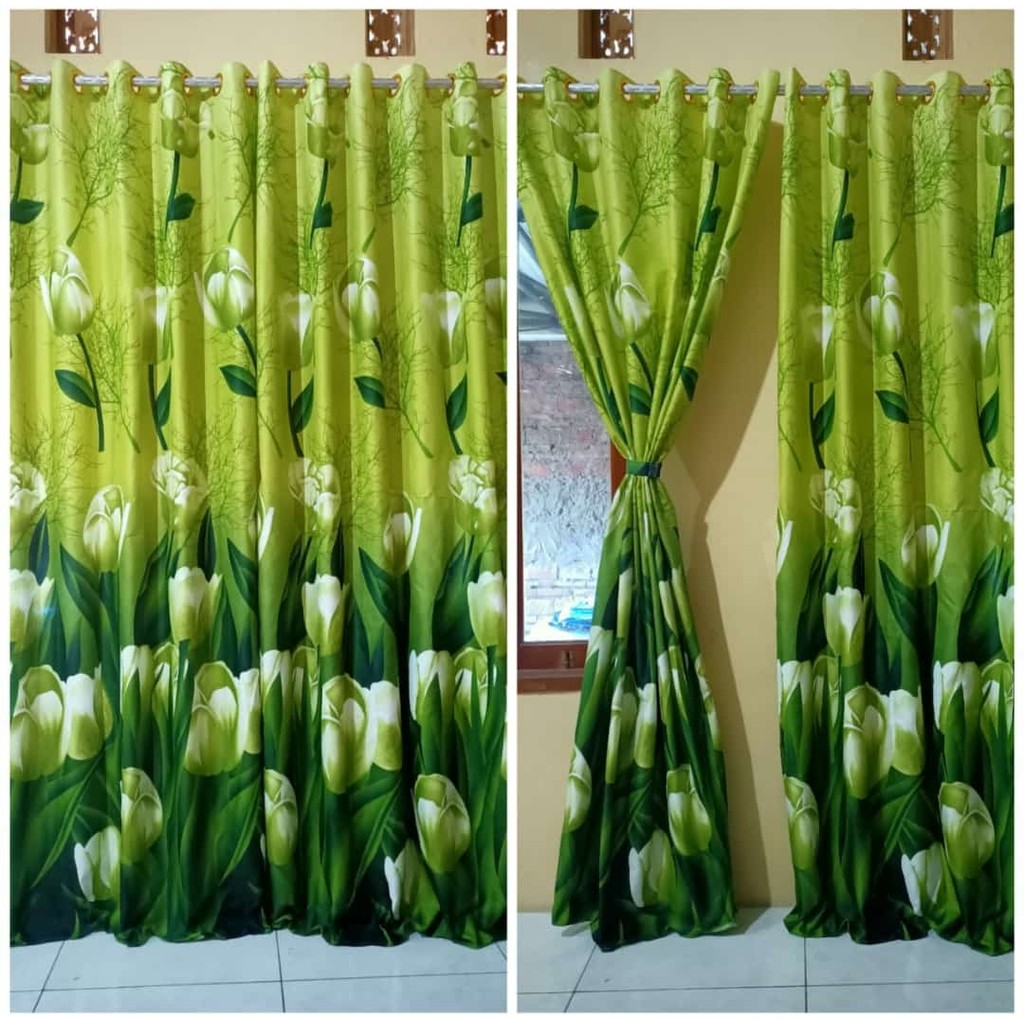 Gorden Murni Klaten PROMO gorden smokring murah Size 120x220