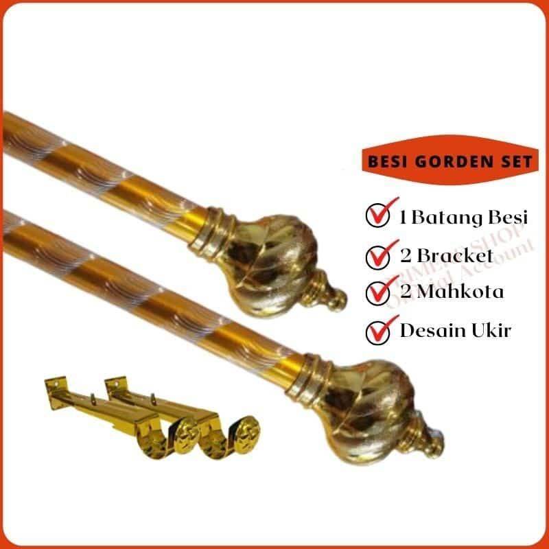 BESI GORDEN/BATANG GORDEN FULL SET 1 METER