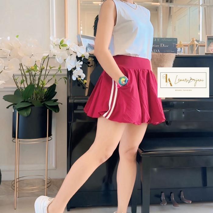 Anjani Sport Skort, Sport Skort, Celana Rok Tennis, Celana rok Padel, Skirt tennis