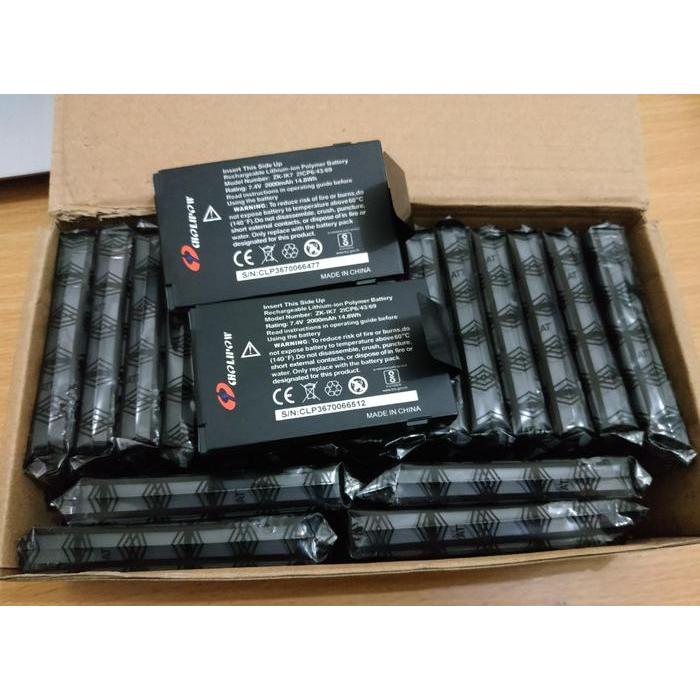 luhd- Lithium Battery Zk-Ik7 Fingerspot New Elegant Hybrid Pro Magic Baterai