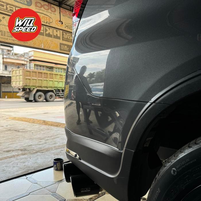 HKS LEGAMAX SIDE EXIT INNOVA REBORN FORTUNER VRZ TRD GR 1GD 2GD HKS LEGAMAX CARBON ZT011 Legamax