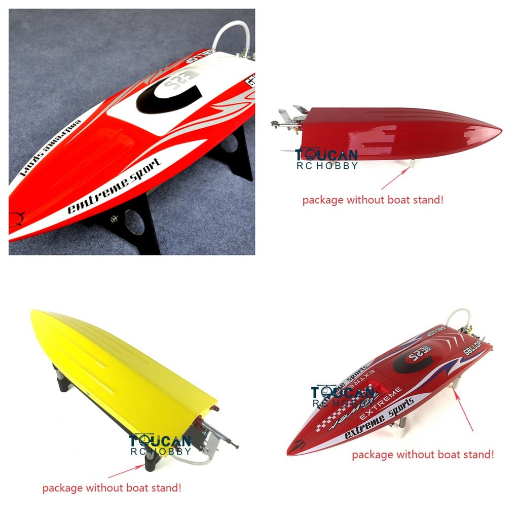 E25 Fiber Glass Racing Rc Boat High-Speed Electric Remote Control Ship Model With Motor Servo Esc