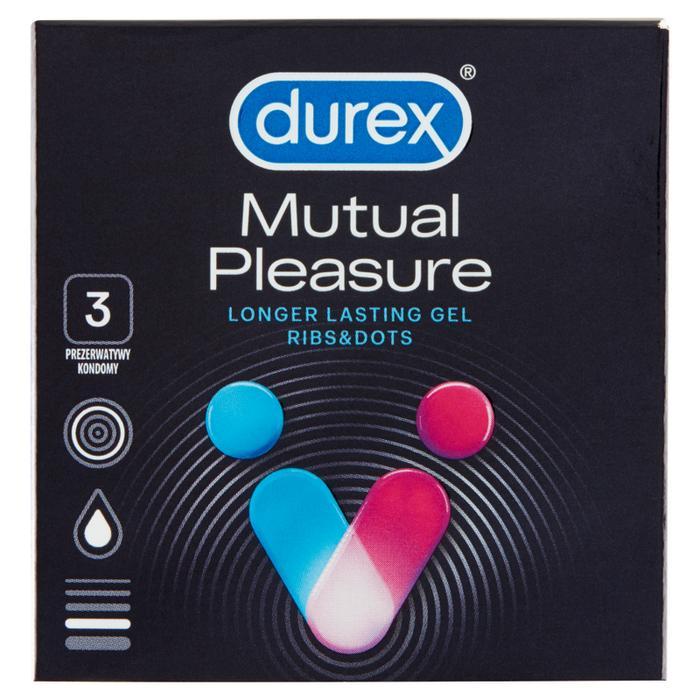 yuxf- Durex Kondom Mutual Pleasure - Isi 3 & 12