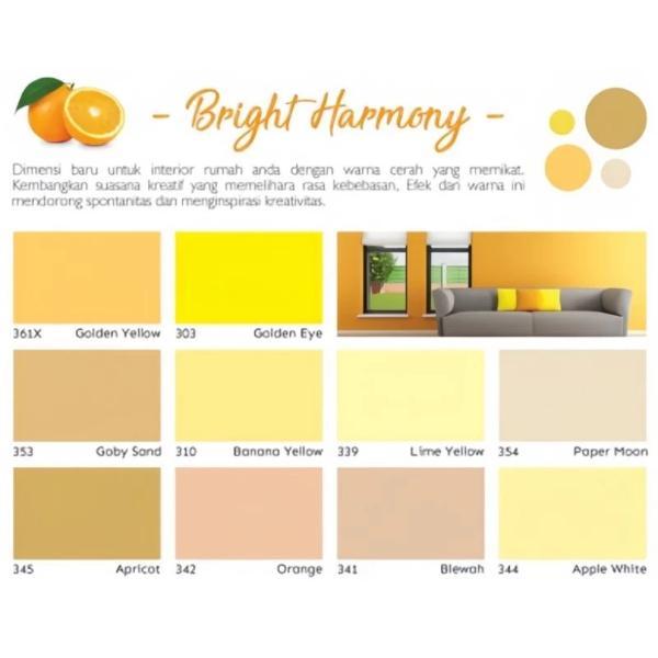 TERLARIS PARAGON CAT TEMBOK 1 KG/VINYL ACRYLIC EMULSION PAINT/CAT TEMBOK PARAGON 1 KG READY