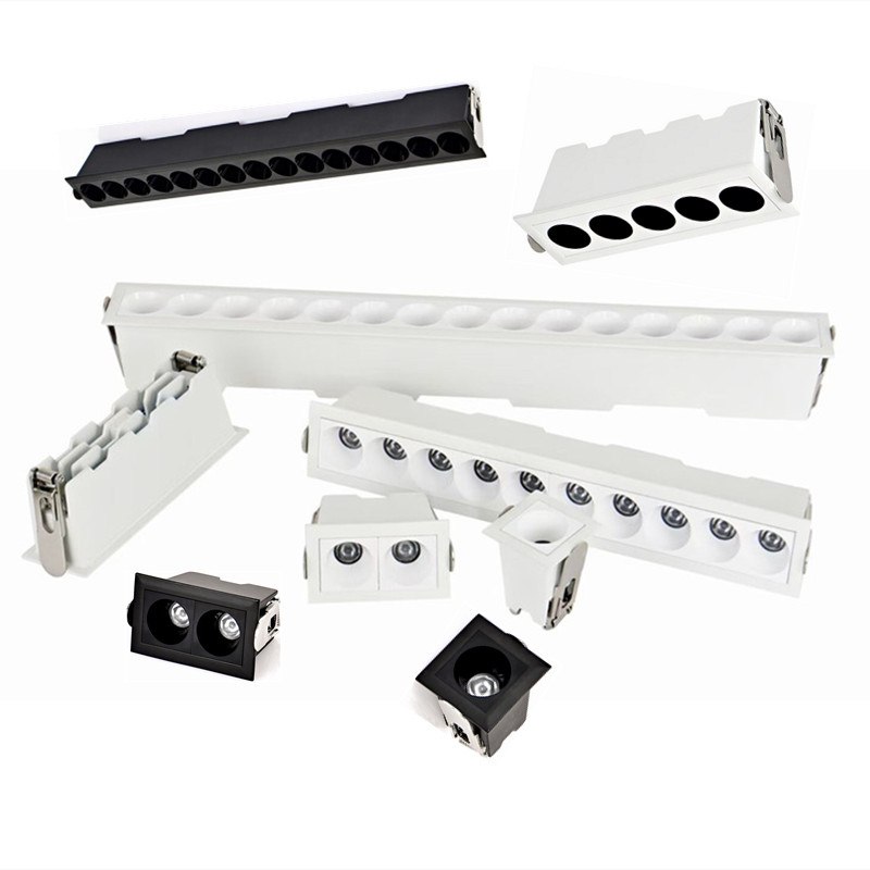 Dimmable CERR Ceiling Lights 2w4w10W20W30W Recessed Strip CREE Shoot