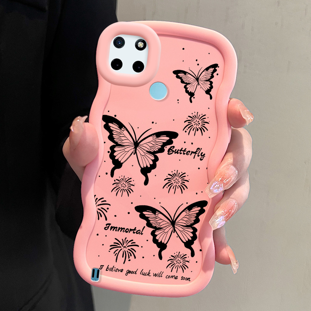 Casing Hp Untuk Realme C21Y C25Y Case Softcase Kesing Soft Cassing Cute 0053