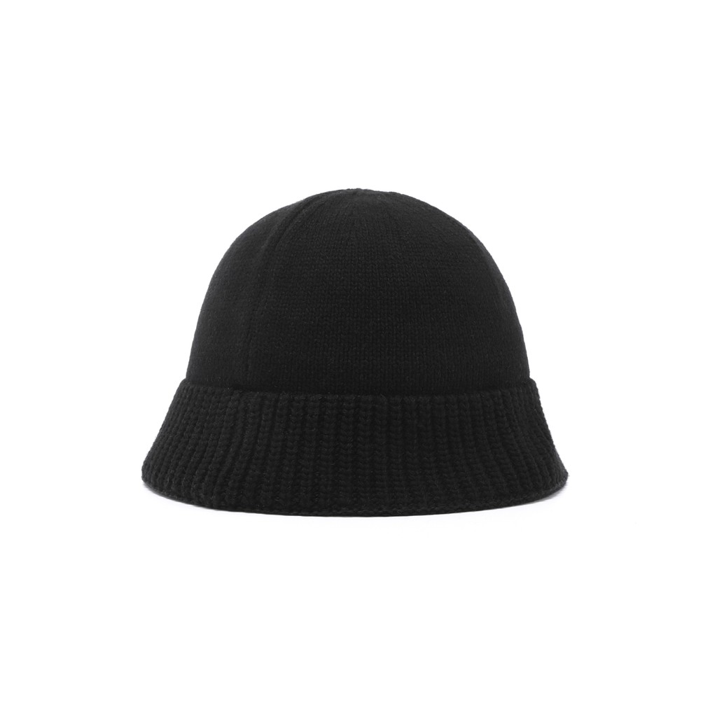 National Geographic Knit Hat Black - Topi Hitam