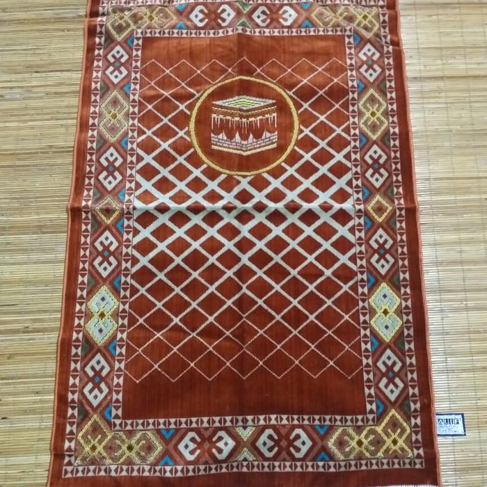 SAJADAH TURKI ALIF GOLD SPIGEL TERMURAH