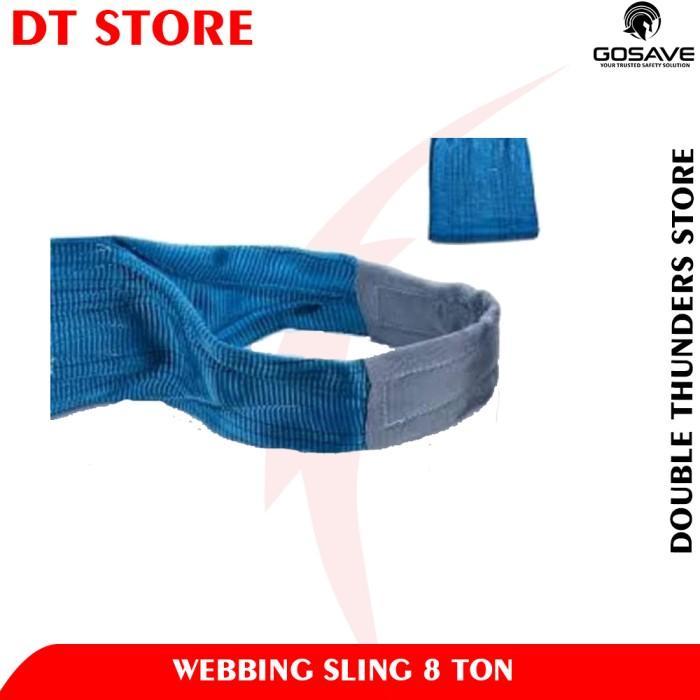 Gosave Webbing Sling Belt 8 Ton x 5 Meter / Tali Sabuk 8T x 5M