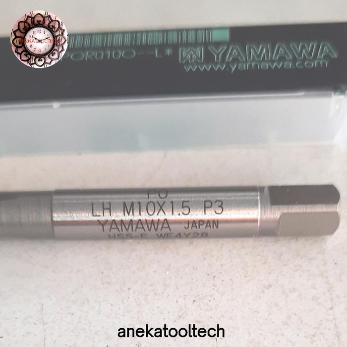 TAP YAMAWA ULIR KIRI M10 HSS LURUS TAP left hand 10x1,5 yamawa hss