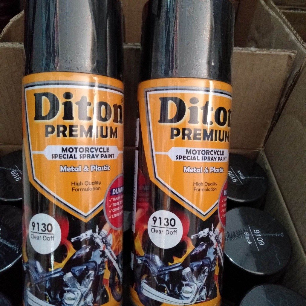 Pilok Pilox Cat Diton Premium Clear Doff 9130 Pernis Doff Tahan Bensin 400cc