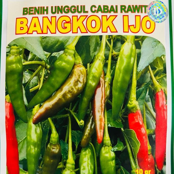 Thejaguar1 Benih Unggul Cabe Rawit Hijau Bangkok Ijo 10 Gr Benih Inti