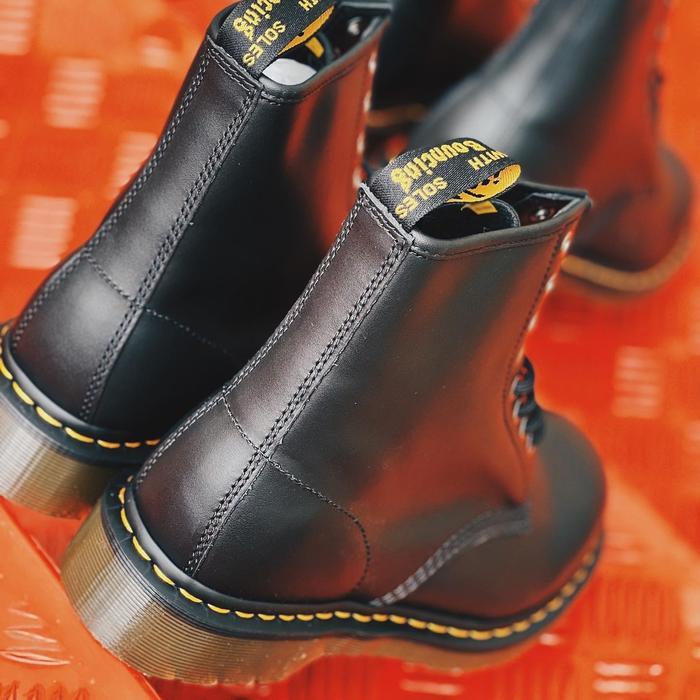SEPATU DR. MARTENS 1460 BLACK NAPPA