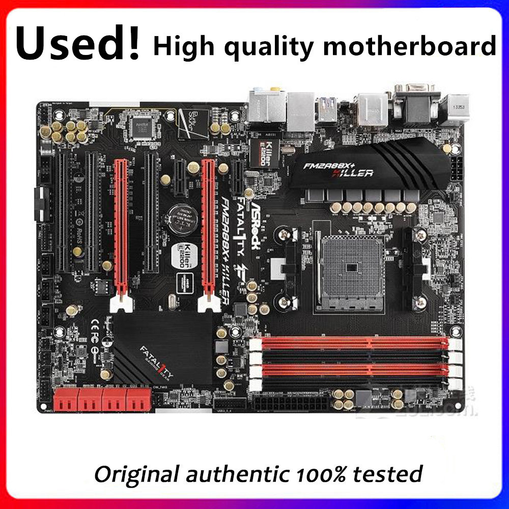 For ASRock FM2A88X+ Killer Motherboard Socket FM2 FM2+ DDR3 For AMD A88X Original Desktop Mainboard 
