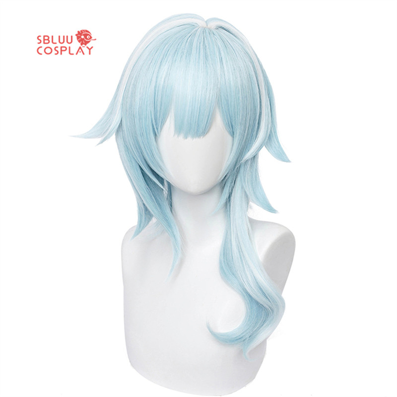 SBluuCosplay Genshin Impact Cosplay Eula Cosplay Wig