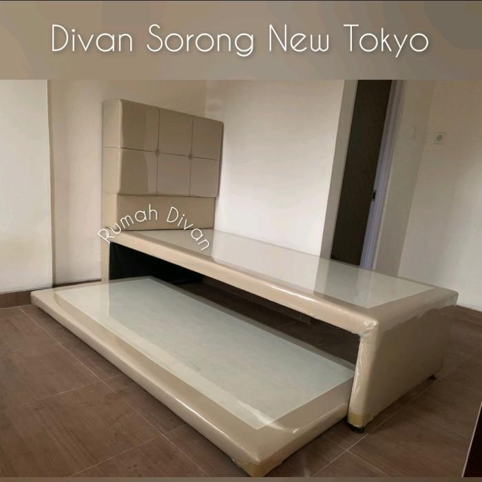 Divan Dipan Tempat Tidur Sorong Uk.120X200 Sorong 100X180 Tanpa Kasur