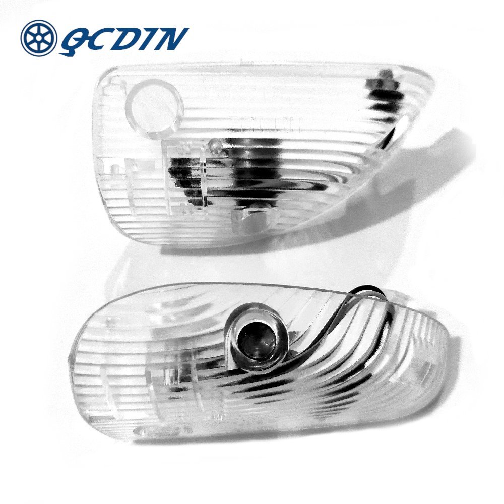 QCDIN for Alfa Romeo GT LED Logo Projector Lamp Logo Door LED Puddle
