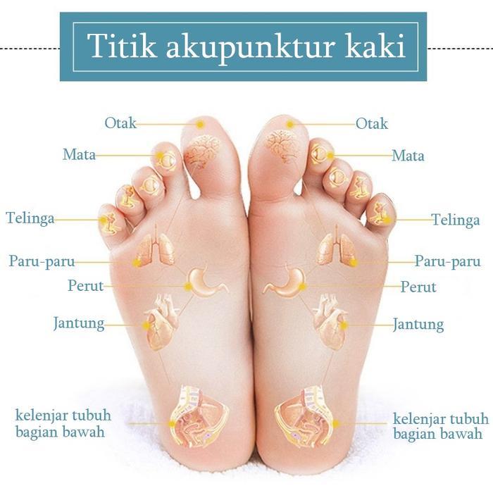 50Pcs Detox Foot Patch Perawatan Kaki Pelangsing Alami Koyo Kaki Detox