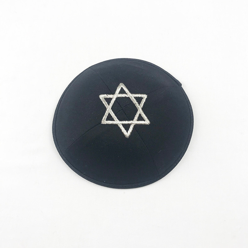 Star of David Kippot Kippa Kippah Kipa 15cm Jewish Yarmulke Beanies hat Skull cap