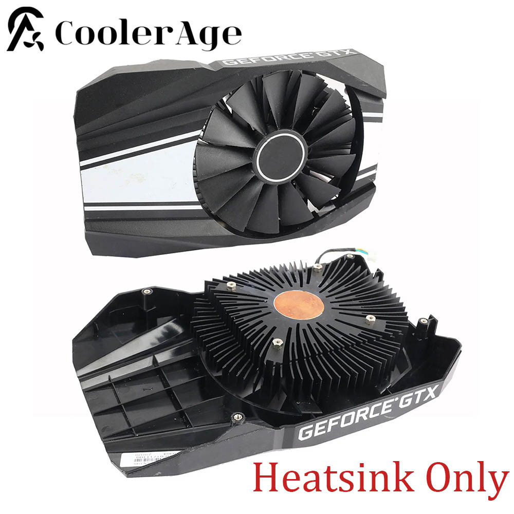 Video Card Heatsink For ASUS PHOENIX GTX 1660 Ti 1650 1660 1660Ti SUPER 06G 95MM GTX1650 GTX1660
