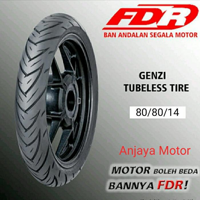 BAN 80/80/14 TUBELESS FDR GENZI