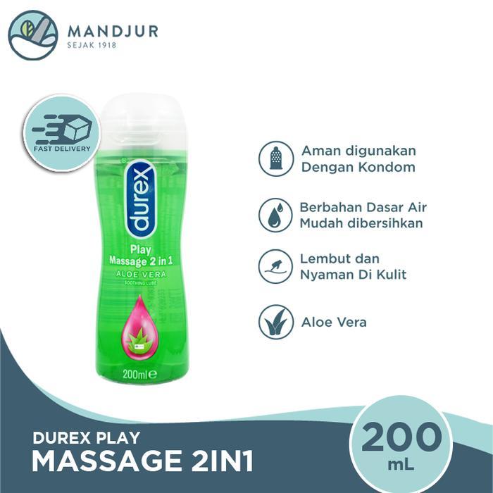 yuxf- Durex Play Massage 2In1 Lubricant Pelumas