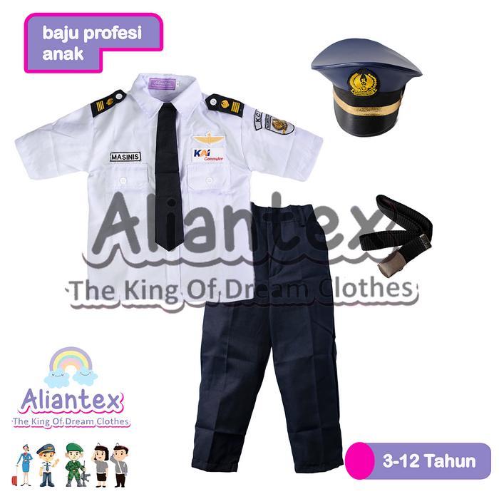 BAJU PROFESI MASINIS ANAK / BAJU PROFESI ANAK / MASINIS ANAK