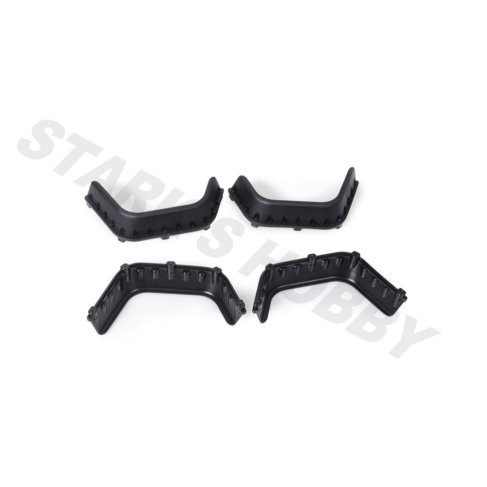 RC Car Widen Plastic Fender Flares for 1/10 RC Crawler RC4WD D90 D110 Defender Body Upgrade Parts