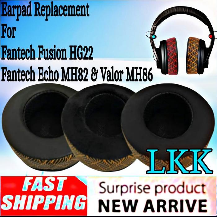 Sale Earcup Earpad Fantech Echo Fusion Valor Hg22 Mh82 Mh86 Mh 82 86 Hg 22