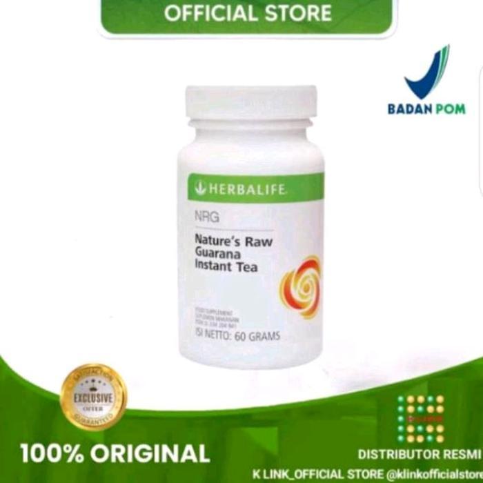 Teh Herbalife NRG Original - Nature's Raw Guarana - Nrg Herbalife Tea Original