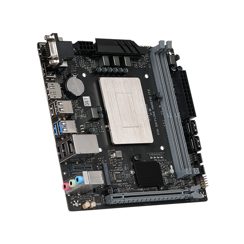 ERYING Gaming PC M-ITX Desktops Motherboard with Onboard Core CPU Kit i5 11400H i5-11400H SRKT1 6C12