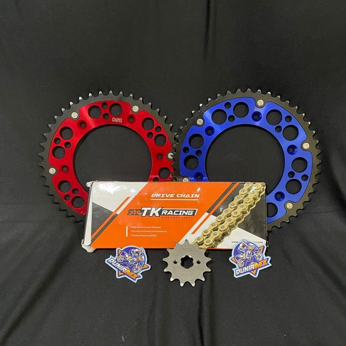 Terbagus Gear Set Crf 150 520 Roz Rantai Tk 520 Terlaris