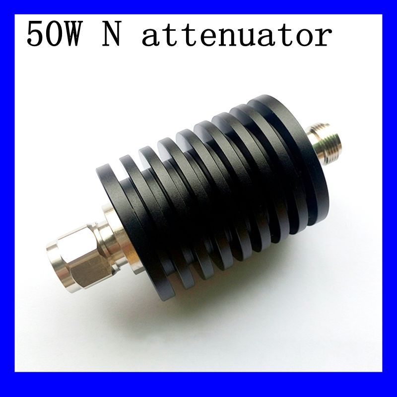 50W N Type Attenuator DC-3Ghz/4Ghz 1/2/3/5/6/10/15/20/30/40/50db N