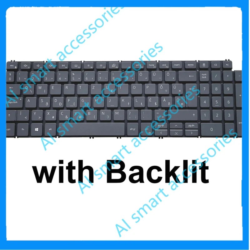 For Backlit Hungarian Keyboard Dell Inspiron 15 3501 3502 5501 5502 5505 5508 Hu Xmsj