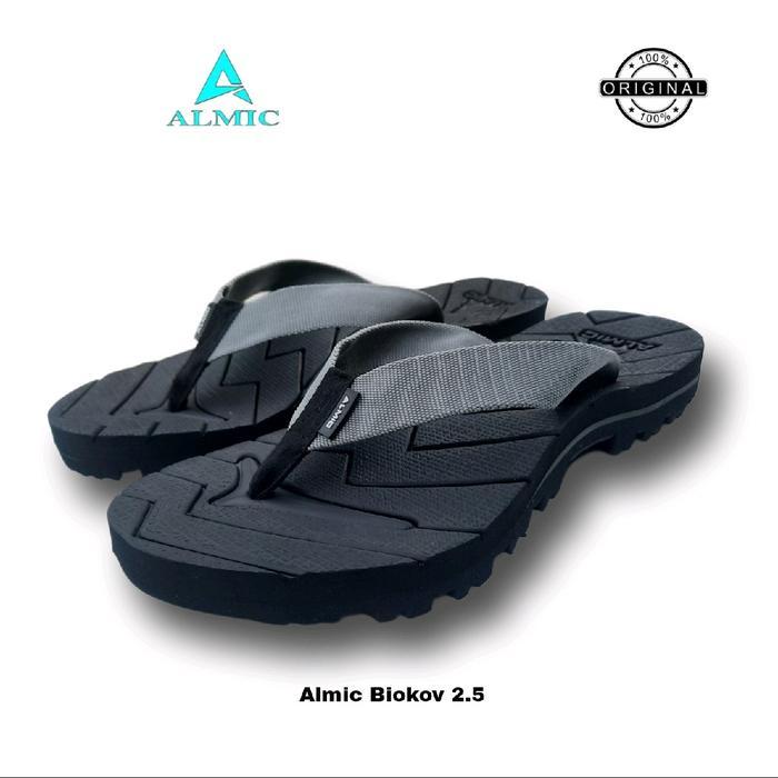 Consina - Sandal Jepit Gunung Adventure Biokov 2.5 Original Grey Sendal Jepit Outdoor Pria Wanita