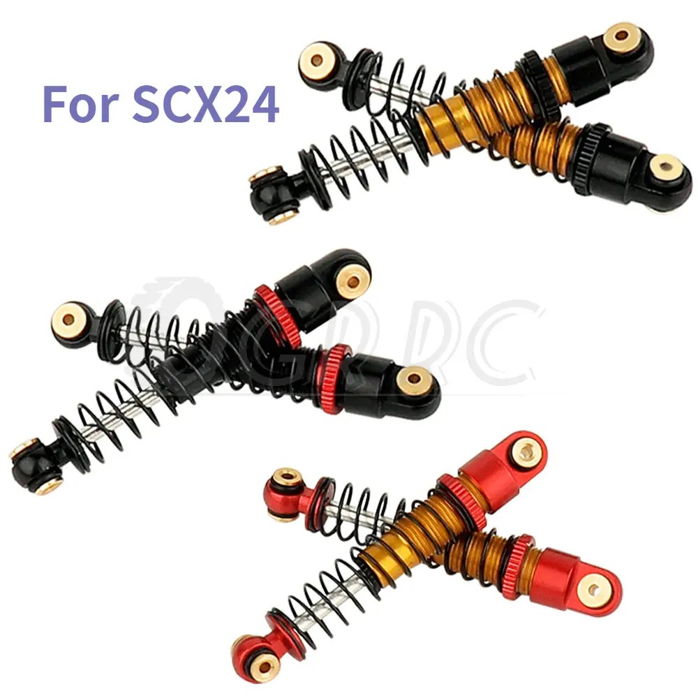 40.5Mm Metal Damping Shock Absorber Oil Damper For 1/24 Rc Crawler Car Axial Scx24 C10 Ford Bronco