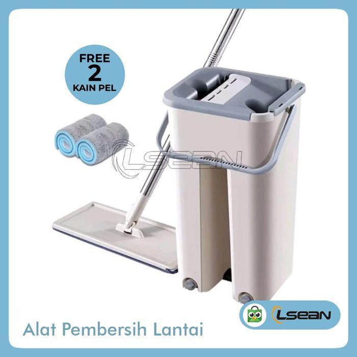 IFY (IMPORT) ULTRA MOP SET ALAT PEL LANTAI PRAKTIS FREE 2PCS KAIN PELL TERMURAH TERLARIS