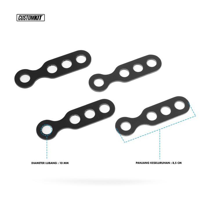 pek9- Breket Lampu Sein Motor Set Custom