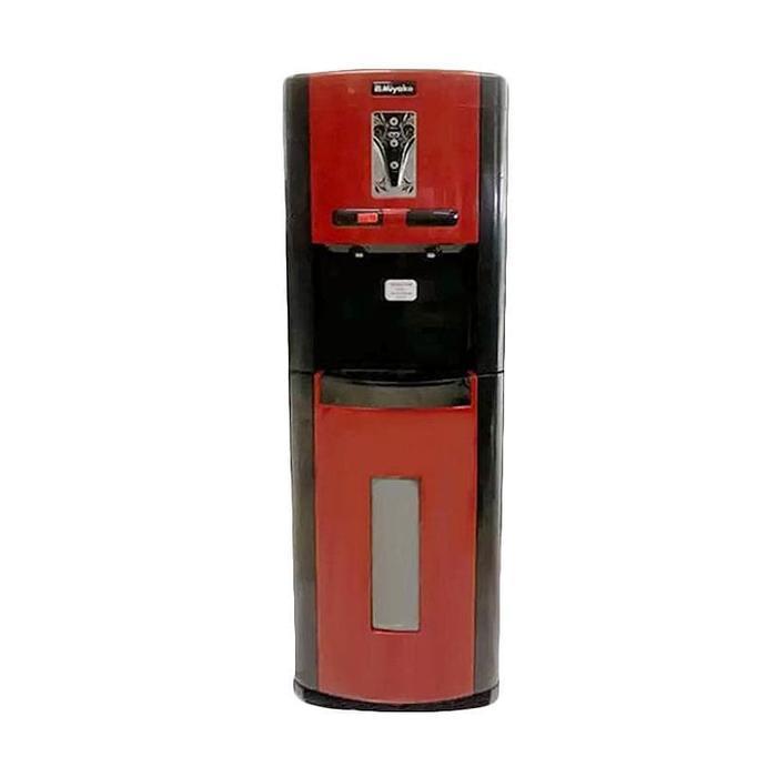 Miyako Wdp 200 H Dispenser - Black Red [Galon Bawah/Hot & Normal] Hitam Merah