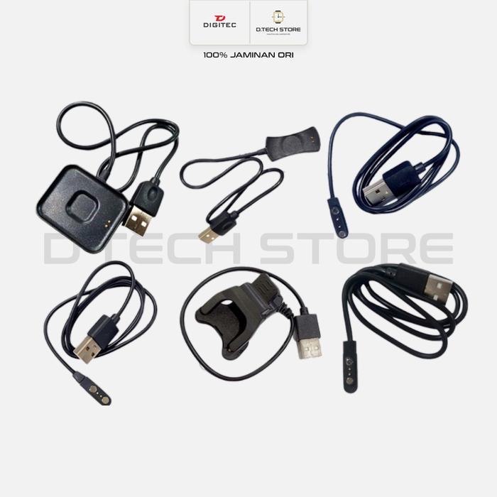 KABEL CHARGER SMART WATCH DIGITEC RUNNER/ALPHA/PULSE/LITE/LUNAR ORI
