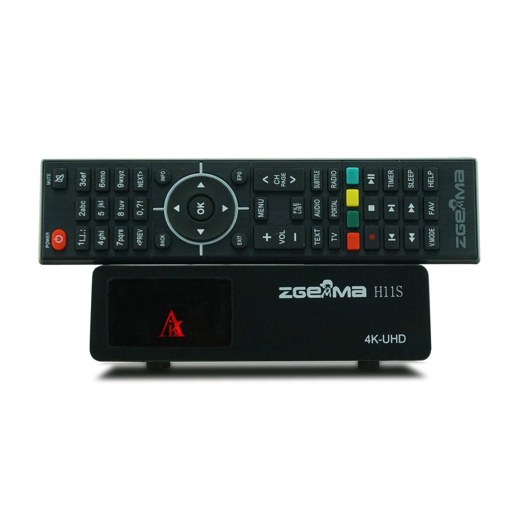 Zgemma H11S 4K Satellite Tv Recer Dvb S2X H.265/Hevc Tv Deer Enigma2 Lunux
