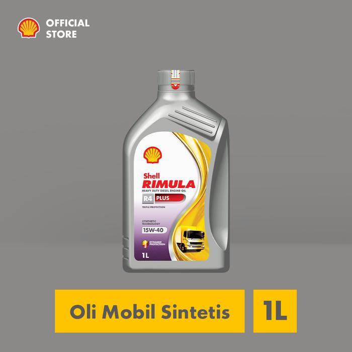 OLI MESIN MOBIL SHELL RIMULA R4 PLUS (1L)