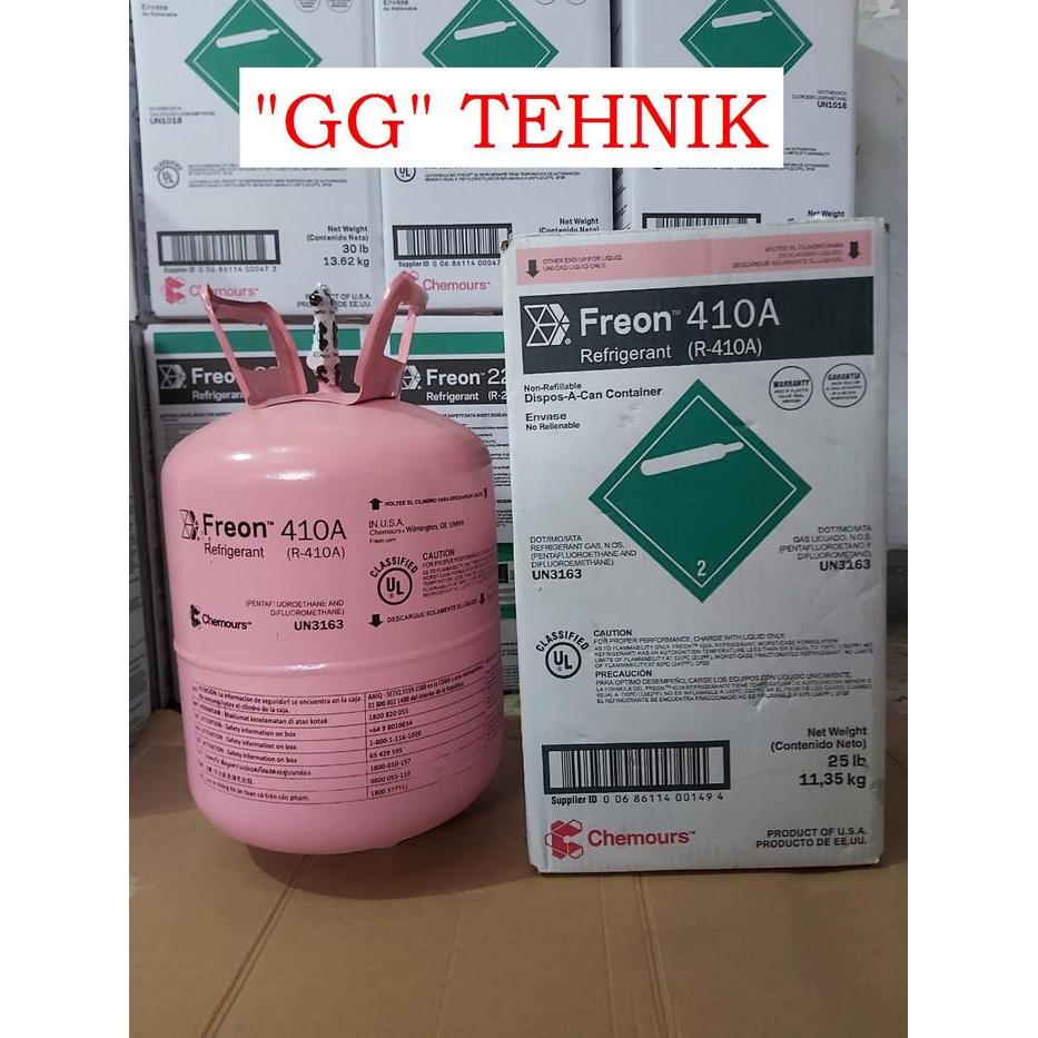 TerbaikGan- Freon 410A R-410A 410 Chemours Usa