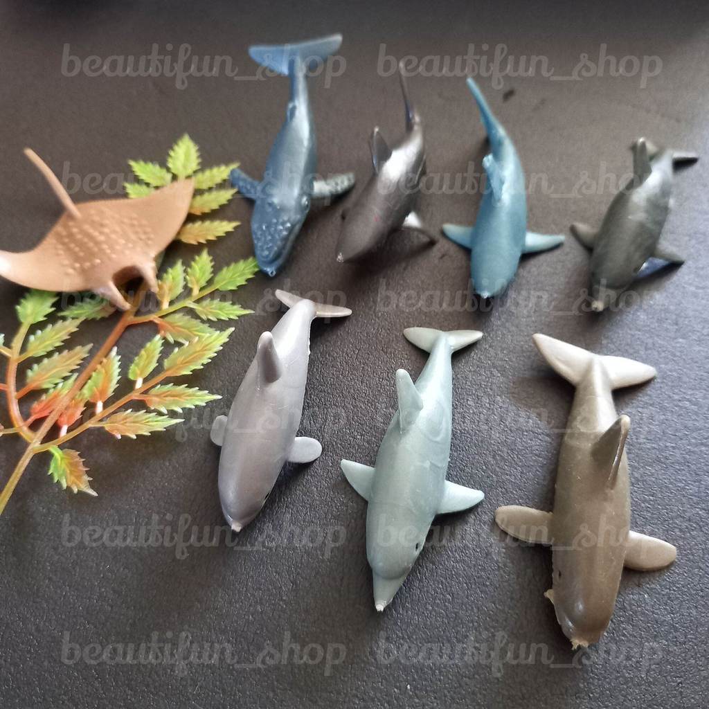 Mainan anak miniatur hewan | mainan hewan karet | mainan edukasi anak hewan kecil | miniatur hewan b