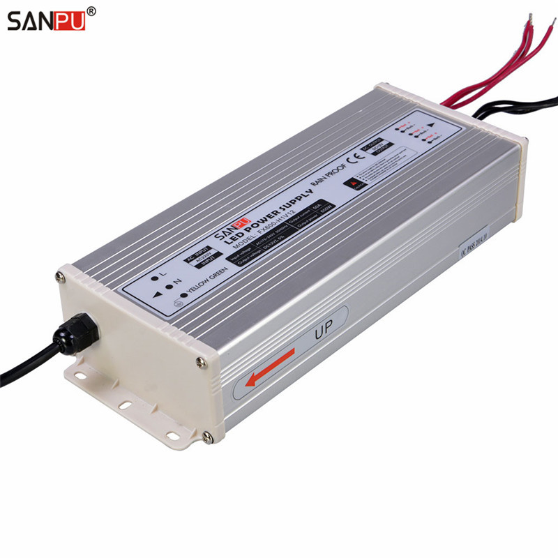 SANPU SMPS 600w 12v LED Power Supply 50a Constant Voltage Switching