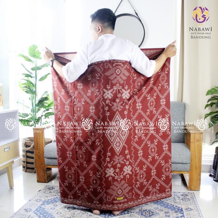 Sarung Wadimor Motif Bali Sarung Tenun Ukuran Dewasa Souvenir Tahlilan
