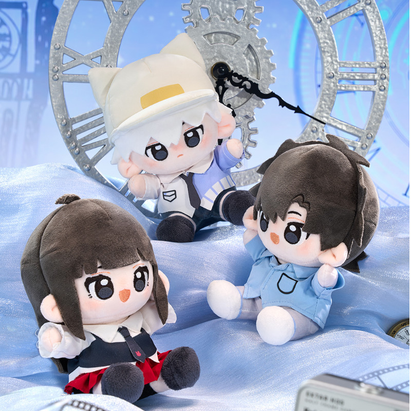 Link Click Charles Lucas Sitting Posture Short Plush Doll Bedroom Living Room Bedside Ornament